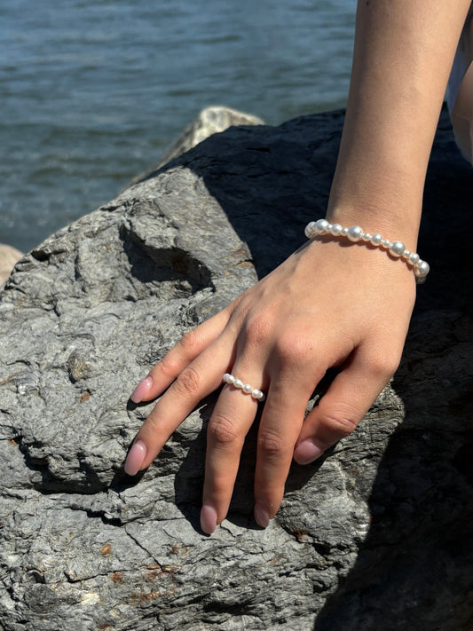 Everyday Pearl Ring