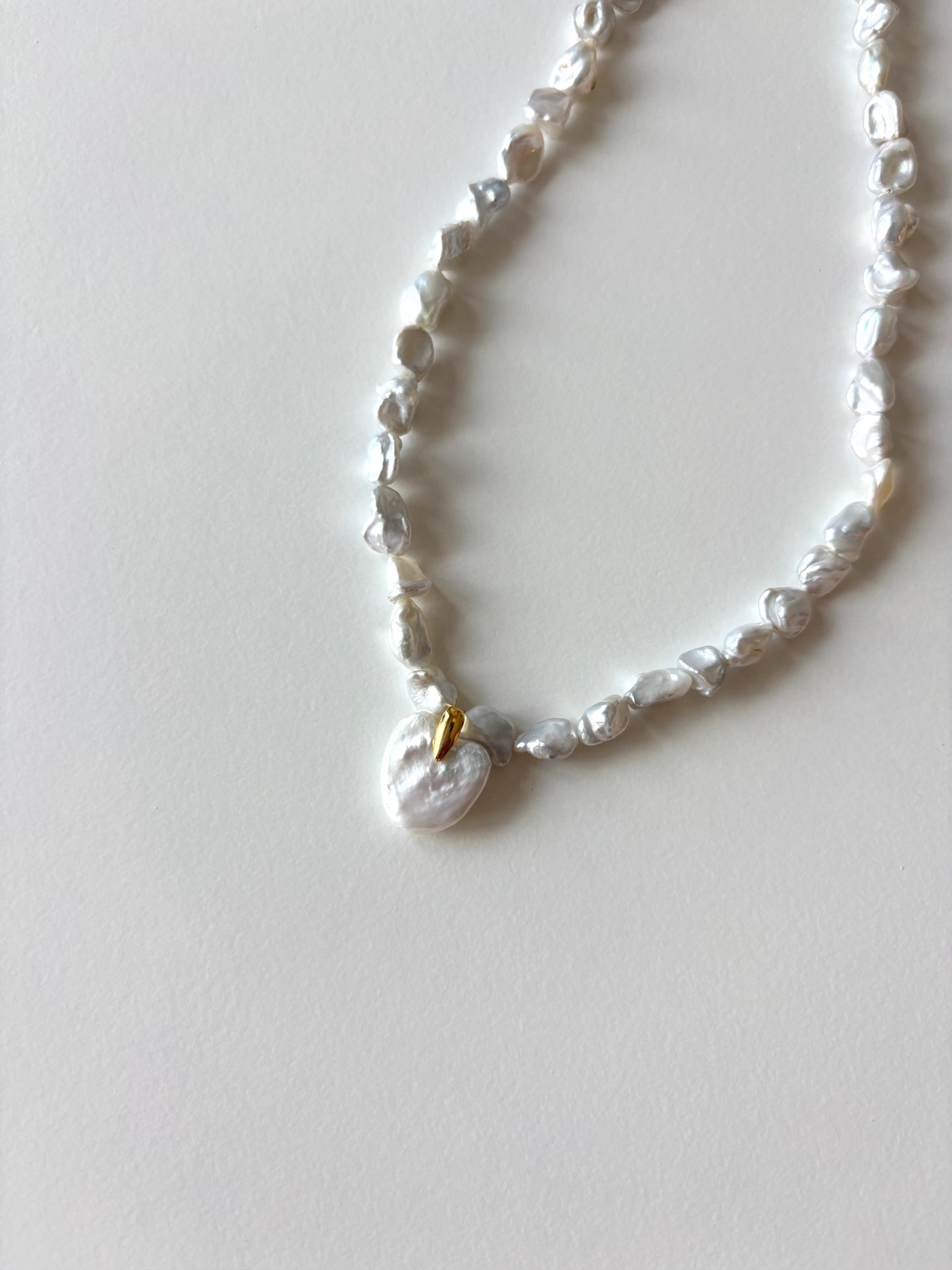 Camille Love and Pearls Necklace