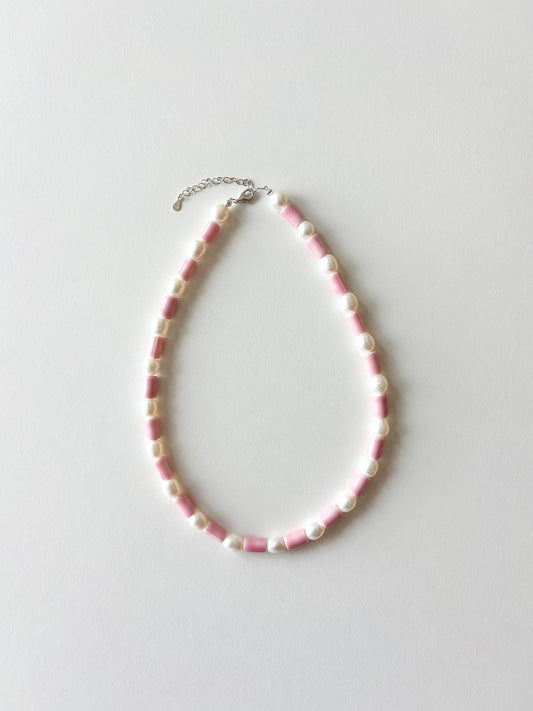 Ceramic Pearl Necklace