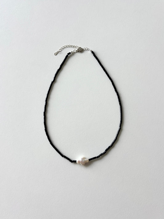 Prayer and Agate Necklace