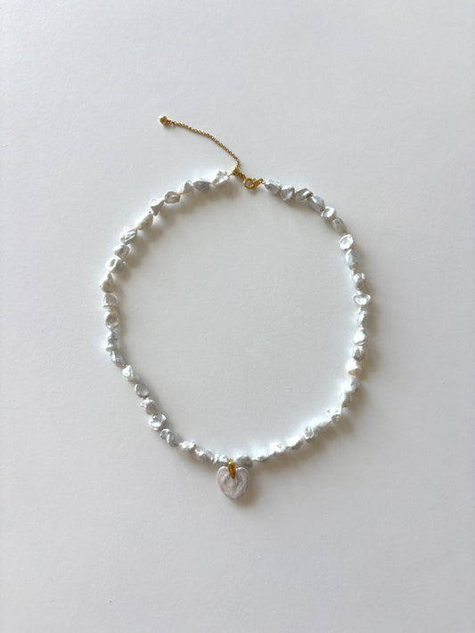 Camille Love and Pearls Necklace