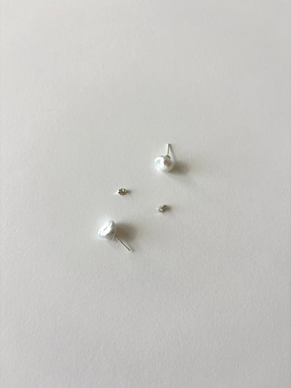Isla Keshi Pearl Studs