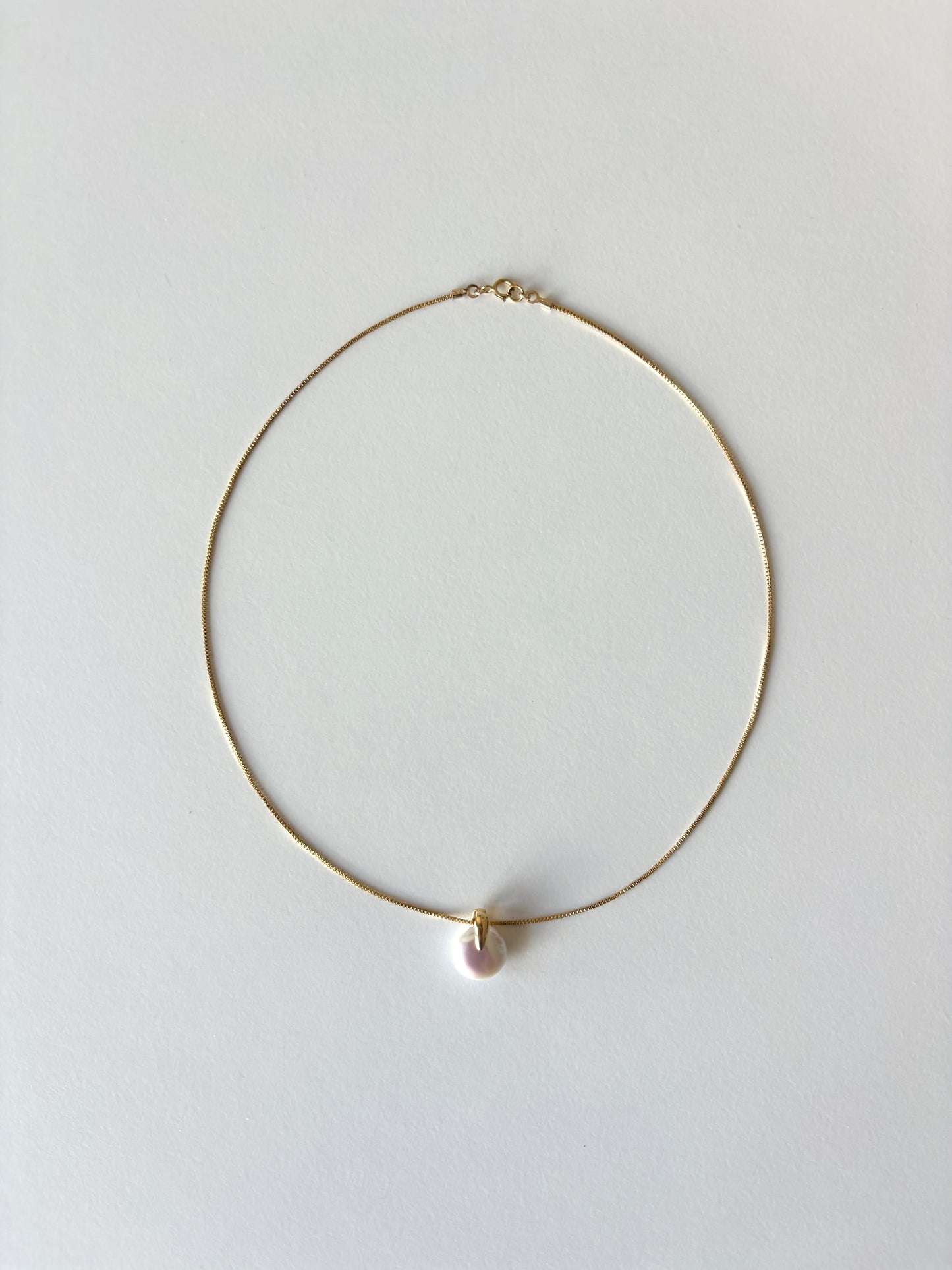 Isla Round Pearl Necklace
