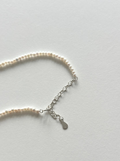 Micro Pearl Necklace
